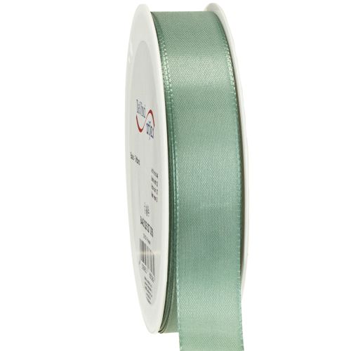 Dekoband Taftband Geschenkband Grün Salbei 25mm 50m