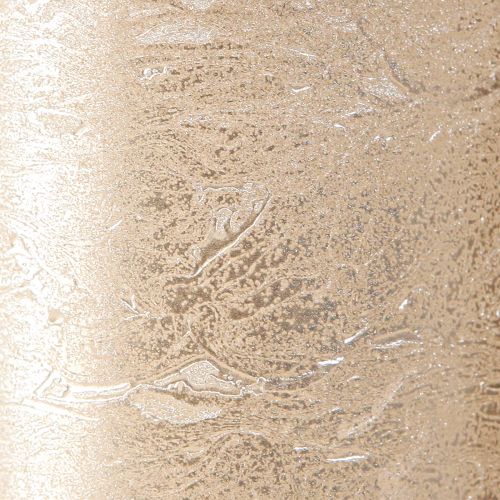 Artikel Durchgefärbte Kerzen Platin 70x100mm 4 St
