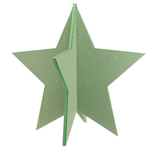 Artikel Filz Deko Stern zum Stellen Weihnachtsdeko Filz Grün H62cm