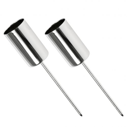 Artikel Kerzenhalter Silber für Stabkerzen Ø2,2cm 4 St