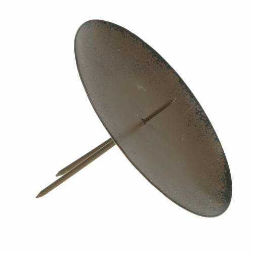 Artikel Kerzenhalter zum Stecken 8cm Braun 4 St