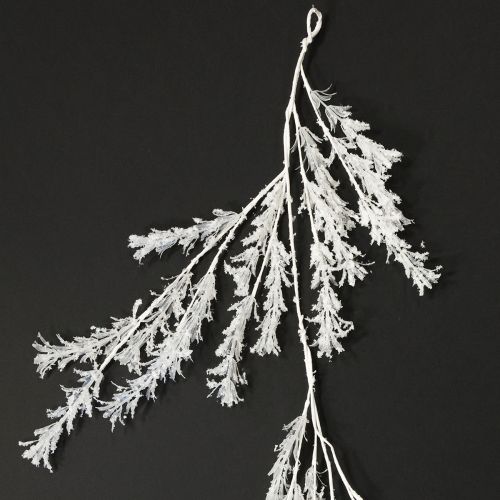 Artikel Künstlicher Winterzweig Deko Frost Winterdeko Weiß 124cm
