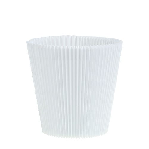 Plisseemanschetten Weiß 12,5cm 100 St