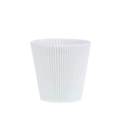 Plisseemanschetten Weiß 8,5cm 100 St