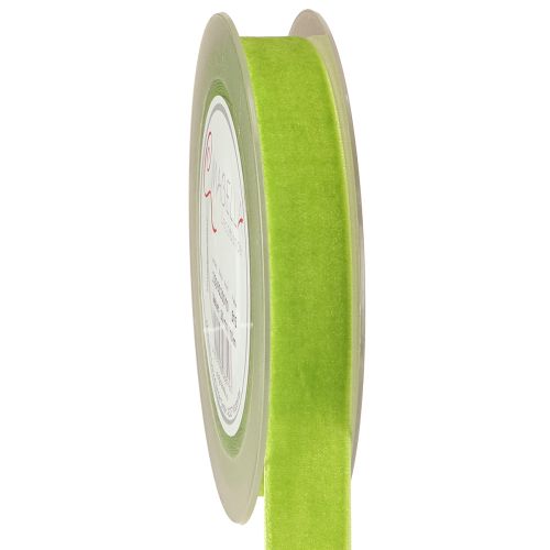Artikel Samtband Hellgrün Dekoband Samt Band Grün 20mm 10m