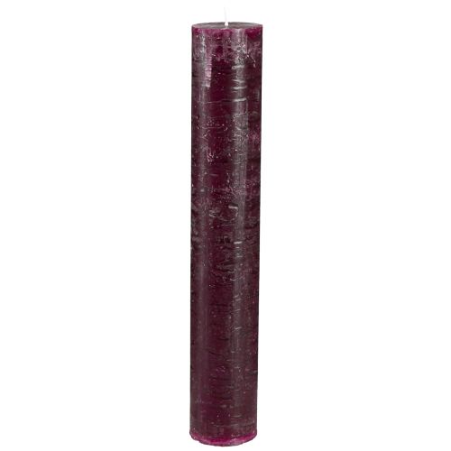 Artikel Stabkerzen Durchgefärbt Kerzen Burgund 50x300mm 4 St