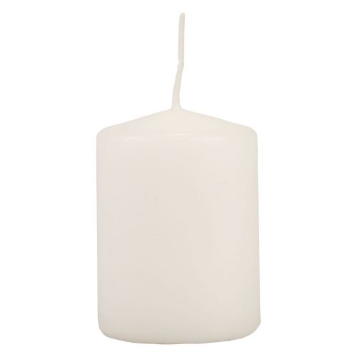Artikel Stumpenkerzen Weiß Adventskerzen klein Kerzen 70/50mm 24 St