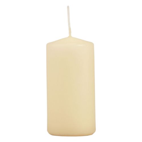 Artikel Stumpenkerzen Creme Adventskerzen Kerzen 100/50mm 24 St