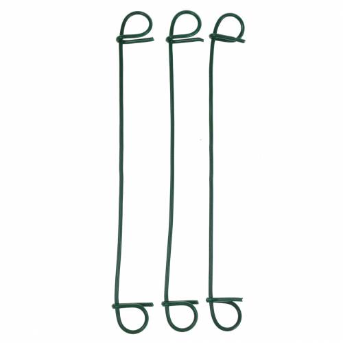 Ösenbindedraht Grün 1mm x 120mm 100 St